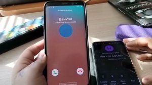 SAMSUNG Galaxy S8+ Realme 9 pro 5g calling
