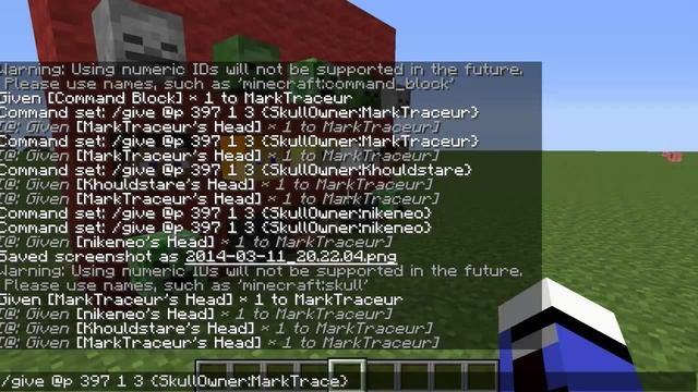 Как сделать Головы со скином смотреть онлайн