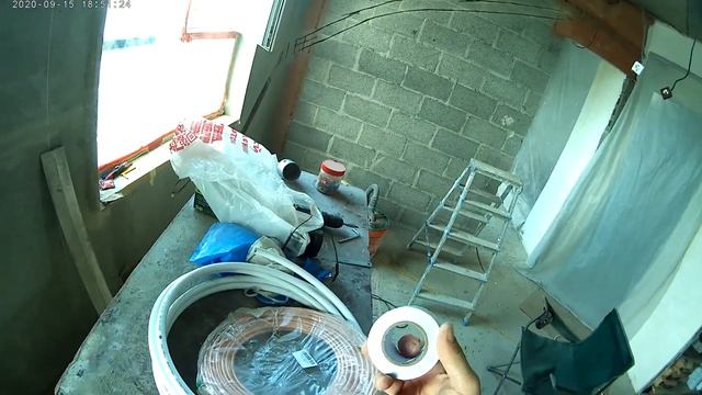 делаем закладную под кондиционер /1часть /ремонт квартиры с нуля смотреть онлайн