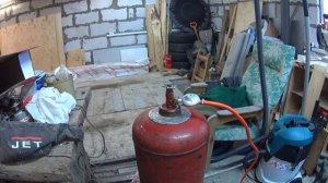 Инфракрасная газовая горелка. Отопление мастерской.