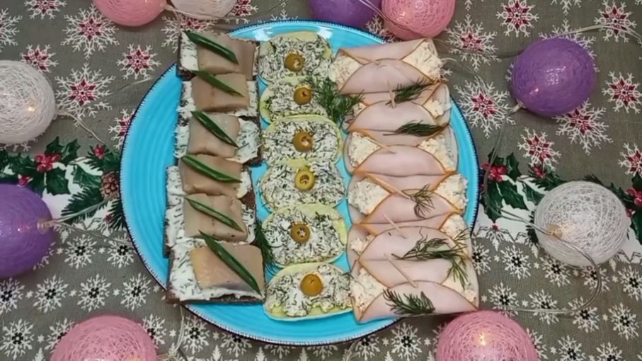 Закуски на праздничный стол