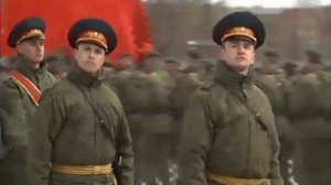 Тренировка парадных расчетов в Алабино