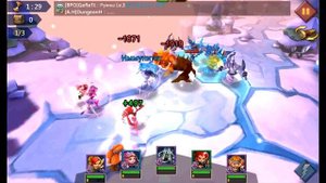 Прохождение обычной главы 8 (13-15) "Элементалист" на 3 короны - Lords Mobile |Россия| #88