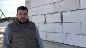 Дом из газобетона треснул, а фундамент нет.
