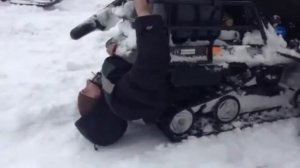 Новая езда на снегоходе