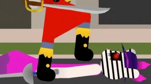 Zizzy VS Zizzy (Alternative) | Piggy | Stick Nodes Animation