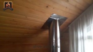 Самая брутальная чугунная печь на дровах для дома которая греет - Chamane (Invicta): монтаж под клю