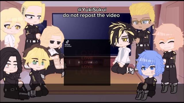 •Tokyo Revengers react to Takemichi// Takemichi as Dazai Osamu•