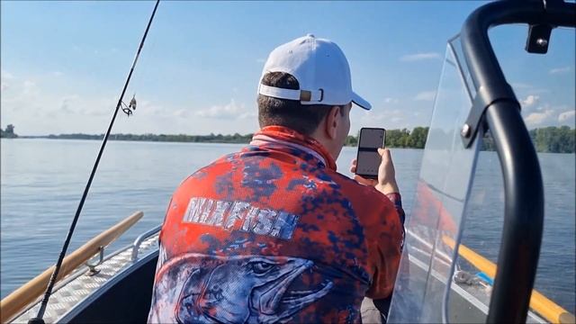 Катер Виллбот 42 К..... Willboat 42K . Проверка на скорость против течения.