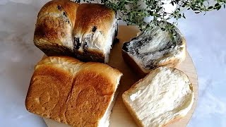 Вкусный хлеб на закваске с маковой начинкой