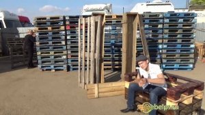 Как сделать шкаф из паллет-поддонов