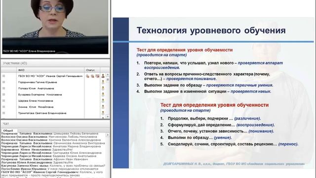 Вебинар «Критерии и показатели оценки уровня квалификации работников профессионального образования»