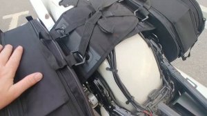 Кофры Komine SA212  обзор и установка