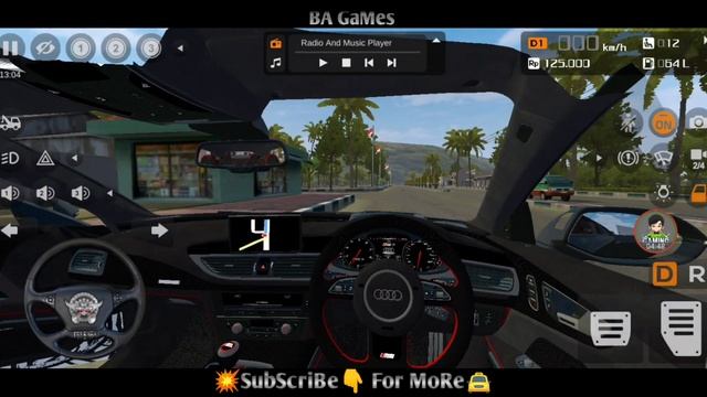 Bus Simulator Indonesia #25 Let's Drive Audi RS7 ? Bussid Car Mod - Android Gameplay