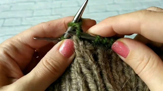 ДЕТСКАЯ МАНИШКА КРУГОВЫМИ СПИЦАМИ / ДВУХЦВЕТНАЯ МАНИШКА. ПОДРОБНЫЙ МК