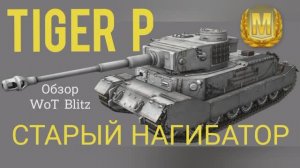 TIGER P  WOT BLITZ обзор.