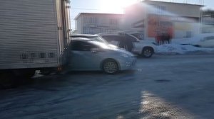 Гололёд на дорогах, опять день жестянщика!!!