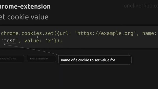 Set cookie value #chrome-extension смотреть онлайн