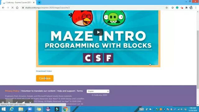 Coding Class || Lesson 1 || Intro to code.org || Coding for all students || Happy Coding ||