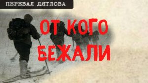 Перевал Дятлова. От кого бежали