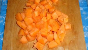 Тыква тушеная с фаршем