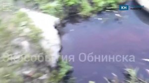 В Калужской области воды одной из рек превратились в "кровавые"