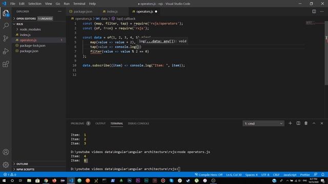 Angular Architecture - rxjs - part 1 смотреть онлайн