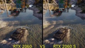 Rtx 2060 vs rtx 2060 super, тест в игре world of tanks