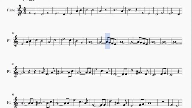 Flute Sheet Music: How to play Devil May Cry Anime Opening by Rungran смотреть онлайн