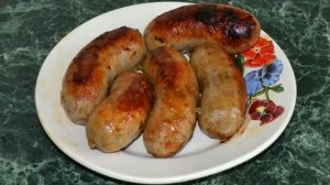 Купаты из свинины на сковороде