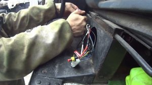 установка автономки #планар с проводкой от эбершпехер #DAF95XF