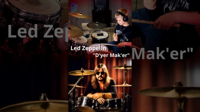 Led Zeppelin "D'yer Mak'er" (фрагмент 5 by Даниил Аристов, 10 лет)