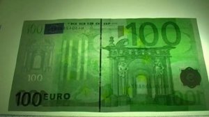 Проверка подлинности купюр - ЕВРО