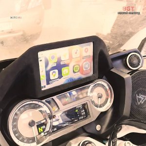 Мотоцикл BMW - до-оснащение мультинавигацией