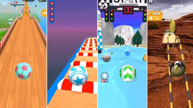 Sky Rolling Balls Vs Rolling Balls 3D Sky Race Vs Fast Ball Jump Vs Recing Ball master смотреть онлайн