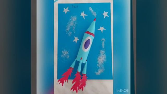 поделки детей ко Дню Косманавтики 4 в смотреть онлайн