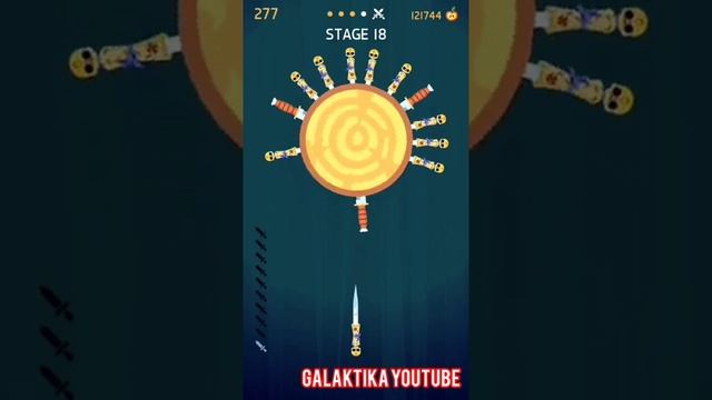 KNIFE HIT-САМОЕ БЫСТРОЕ ПРОХОЖДЕНИЕ ДО 25 СТАДИИ|25 Stage|Кнайф Хит смотреть онлайн