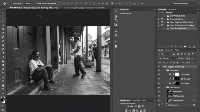 Build a Custom Dodge and Burn Photoshop Action: Introduction смотреть онлайн