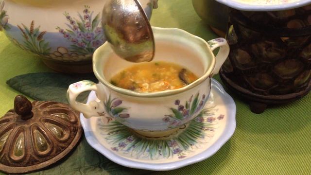 Суп из говядины с грибами и мучной «подбойкой» смотреть онлайн