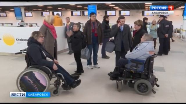 Проверка аэропорта инвалидами