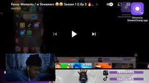 @TANK5  Reaction to ? || Funny Moments / w Free Fire Streamers ?? Season 1 || Ep 3 ??