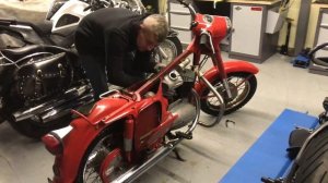 Реставрация Ява 250 старушка, 1