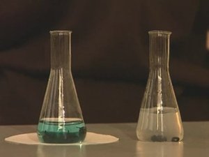 Химия. Опыты. Неорганика. Взаимодействие металлов с солями