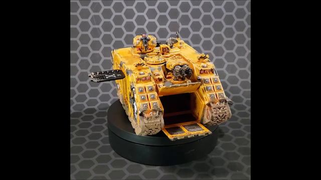 Imperial Fist Land Raider Warhammer 40K смотреть онлайн