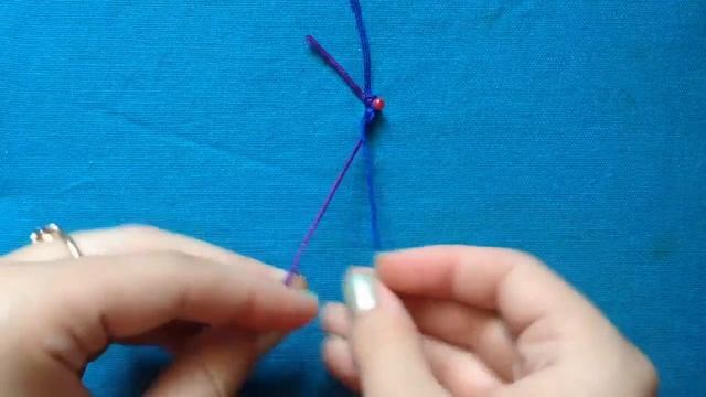 Как плести цепочку узлов фриволите. Макраме для начинающих. How to tie knots tatting Difficulty *