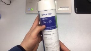 Pentair Pentek GAC-10 картридж с гранулированным активированным углём