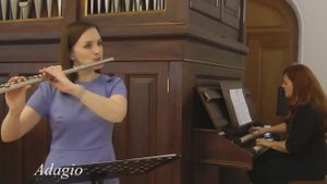 И.С.Бах Соната До мажор BWV 1033 - Ю.Гараникова и С.Хохлова