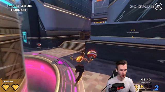 ЗАКВИЕЛЬ ИГРАЕТ В KNOCKOUT CITY ЧАСТЬ 2//С ФРИКСКВАДОМ//нарезка смотреть онлайн