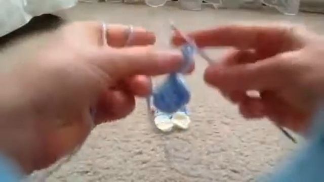 Как связать бантик крючком! смотреть онлайн