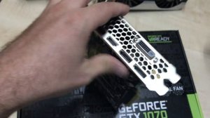 Открываем видеокарту Palit Gefroce GTX 1070 Dual